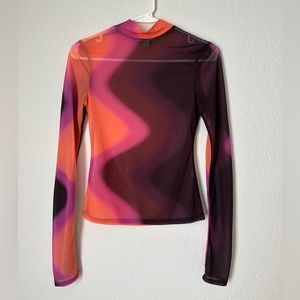 Topshop mesh shirt